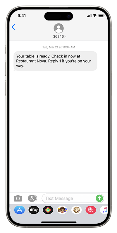 Offer your waitlist online