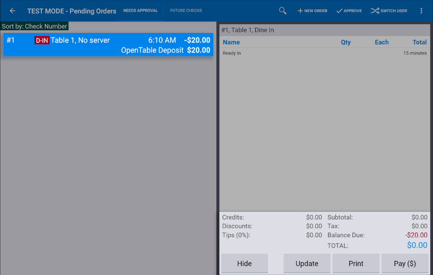 Import deposits directly into your Toast POS system