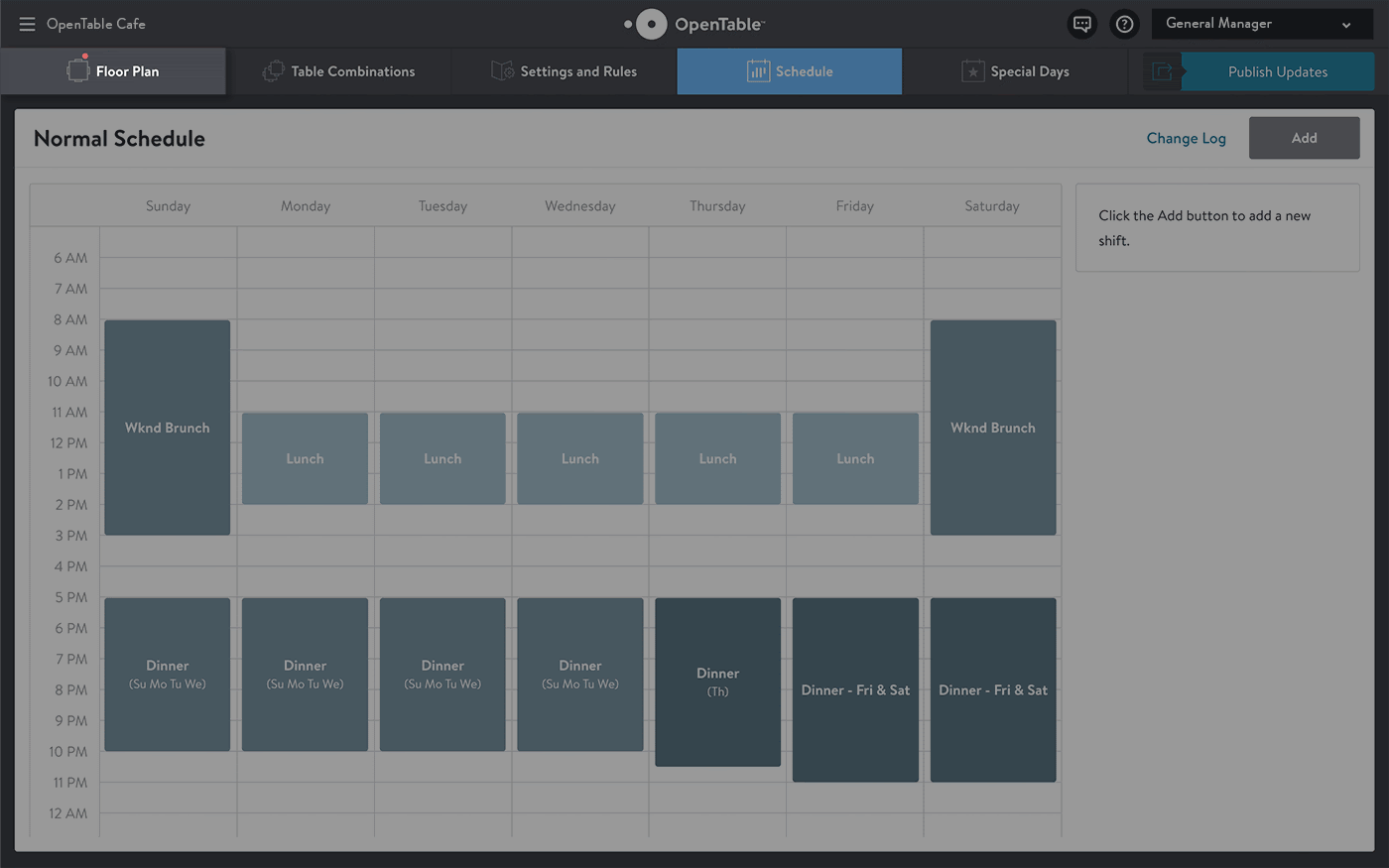 Customize your availability, schedule, and shift settings